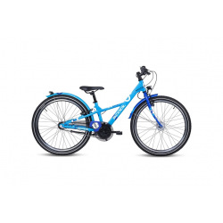 S'COOL bicykel XXlite 24" modrý 3s