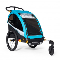 BURLEY detský vozík D'Lite X Single Aqua