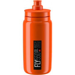 ELITE Fľaša FLY ružová čierne logo 550 ml