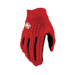 100% rukavice Geomatic Red