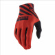 100% rukavice Celium Red