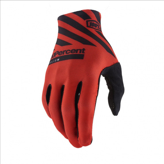 100% rukavice Celium Red