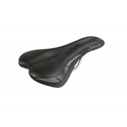 VELO sedlo Wide Channel black pánske