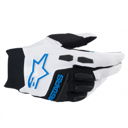 ALPINESTARS rukavice Freeride White/Bright Blue