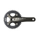 SHIMANO kľuky ZEE FC-M640 165mm (68/73mm) 10-k. čierny HTII ložiskom