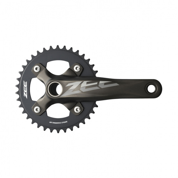 SHIMANO kľuky ZEE FC-M640 165mm (68/73mm) 10-k. čierny HTII ložiskom