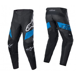 ALPINESTARS nohavice Racer Black/Bright Blue