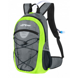 FORCE batoh JORDAN PLUS 20L+2L rezervoár šedo-fluo