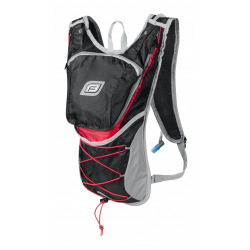 FORCE batoh TWIN PRO PLUS 14 l+2L rezervoár čierno-červený