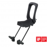 URBAN IKI zadné sedadlo junior bez adaptéra na nosič Black Black