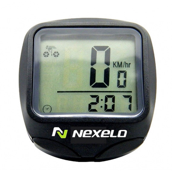 NEXELO tachometer 12 funkcií čierny