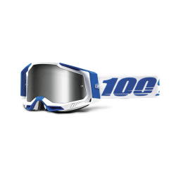 100% okuliare Racecraft 2 Isola strieborné zrkadlové sklá
