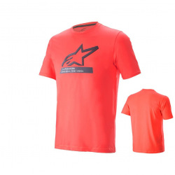 ALPINESTARS Tričko Ageless V3 Tech Coral Fluo