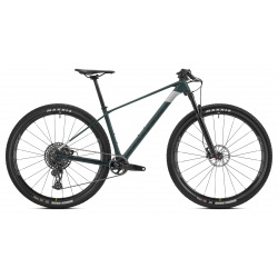 MONDRAKER Podium Carbon 29 TRANSLUSCENT GREEN CARBON/RACING SILVER 2023