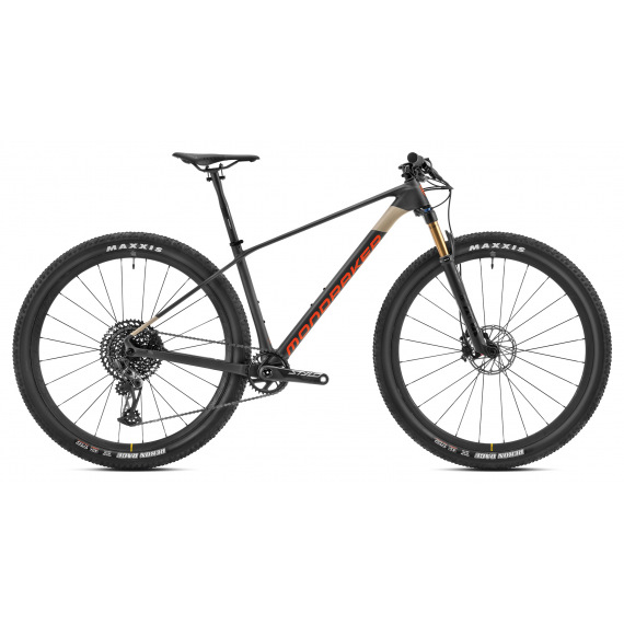 MONDRAKER Podium Carbon R 29 TRANSLUSCENT SILVER CARBON/DESERT GREY/ORANGE 2023