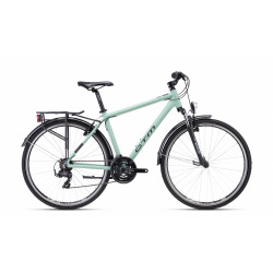 CTM TRANZ 1.0 TREK 28" sivozelená 2023