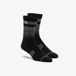 100% ponožky ADVOCATE Black/Charcoal