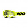 100% okuliare Racecraft 2 Yellow číre sklá