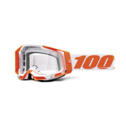 100% okuliare Racecraft 2 Orange číre sklá