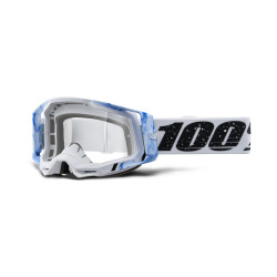100% okuliare Racecraft 2 Blue číre sklá