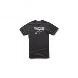 ALPINESTARS Tričko Ride 2.0 Black White 2018