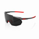 100% okuliare RACETRAP 3.0 Matte Gunmetal čierne zrkadlové sklá