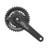 SHIMANO kľuky Cues FC-U4010 175mm 36/22z. 9/10/11-k. čierny dvojdielny bez ložísk
