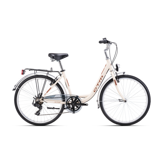 CTM OLIVIA 2.0 26" matná svetlobéžová / hnedá 2025