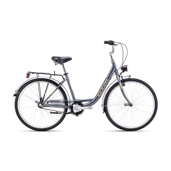 CTM OLIVIA 3.0 26" matná tmavosivá / zlatá 2025