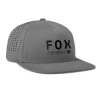Fox Racing šiltovka Non Stop Tech Snapback Steel Grey