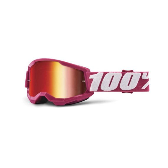 100% detské okuliare Strata 2 Fletcher červené zrkadlové sklá
