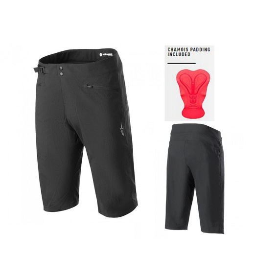 ALPINESTARS kraťasy s cyklovložkou A-Dura Liner Black