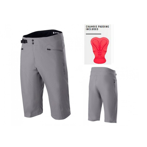 ALPINESTARS kraťasy s cyklovložkou A-Dura Liner Dark Grey