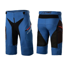 ALPINESTARS Kraťasy bez cyklovložky Drop 8.0 Mid Blue/Bright Red