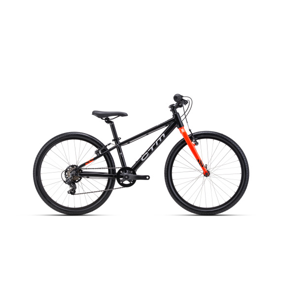 CTM BENNY 24" matná čierna / oranžová 2026