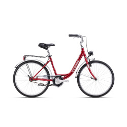 CTM SANDRA 24" červená / strieborná 2025