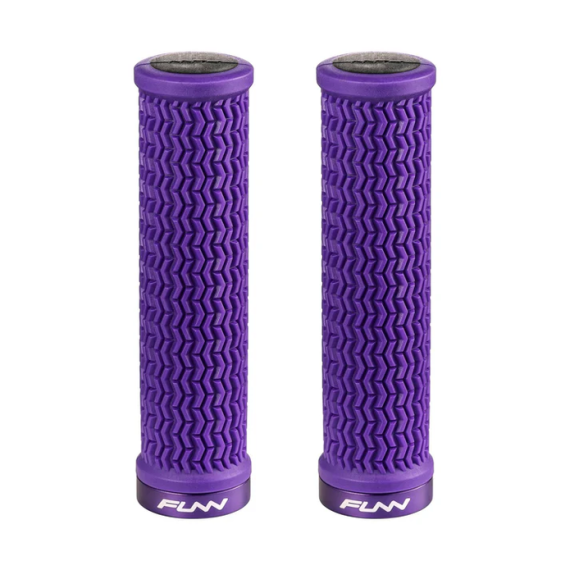 FUNN gripy HOLESHOT lock on Purple
