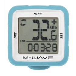 M-WAVE tachometer 14f modrý