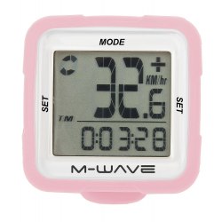 M-WAVE tachometer 14f ružový