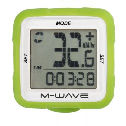 M-WAVE tachometer 14f zelený