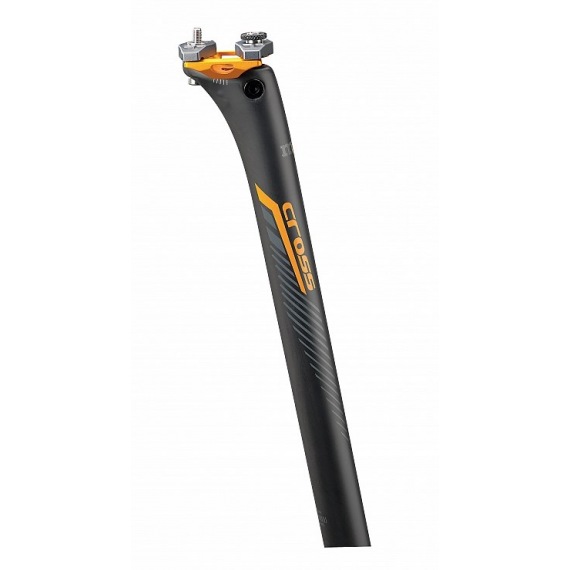 MUD sedlovka Cross Zero Seatpost Black Orange