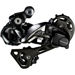 SHIMANO Prehadzovačka XT M8050 11-k. Di2 čierna dlhé ramienko Shadow+