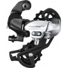 SHIMANO Prehadzovačka Tourney TX TX800 7-8-k. bez háku strieborná