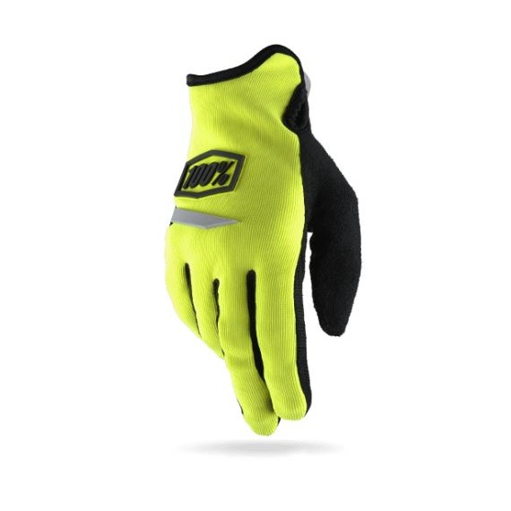 100% rukavice iTrack Ridecamp Neon Yellow