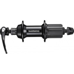 SHIMANO Náboj zadný RS400 32d. 9/10/11-k. čierny na r.u.