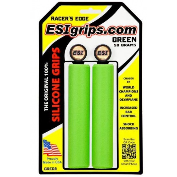 ESI gripy Racer's Edge zelené