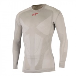 ALPINESTARS termoprádlo Tech Top Summer L/S Silver Red