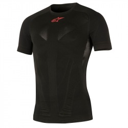 ALPINESTARS termoprádlo Tech Top Summer S/S Black Red