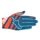 ALPINESTARS rukavice Predator Energy Orange Poseidon Blue 2018