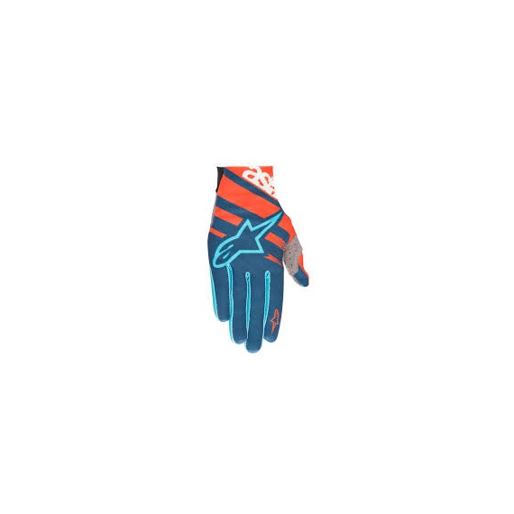 ALPINESTARS rukavice Predator Energy Orange Poseidon Blue 2018